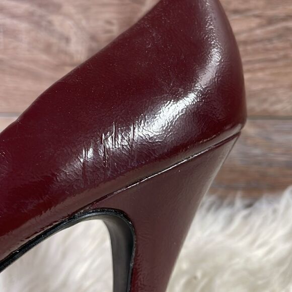 Fiona Ladies High 4” Stiletto Heel Dress Shoes, Brown, Size 7 - Picture 12 of 14